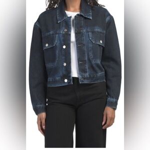 ÉTICA women’s Dark Blue Denim Jacket Sz M